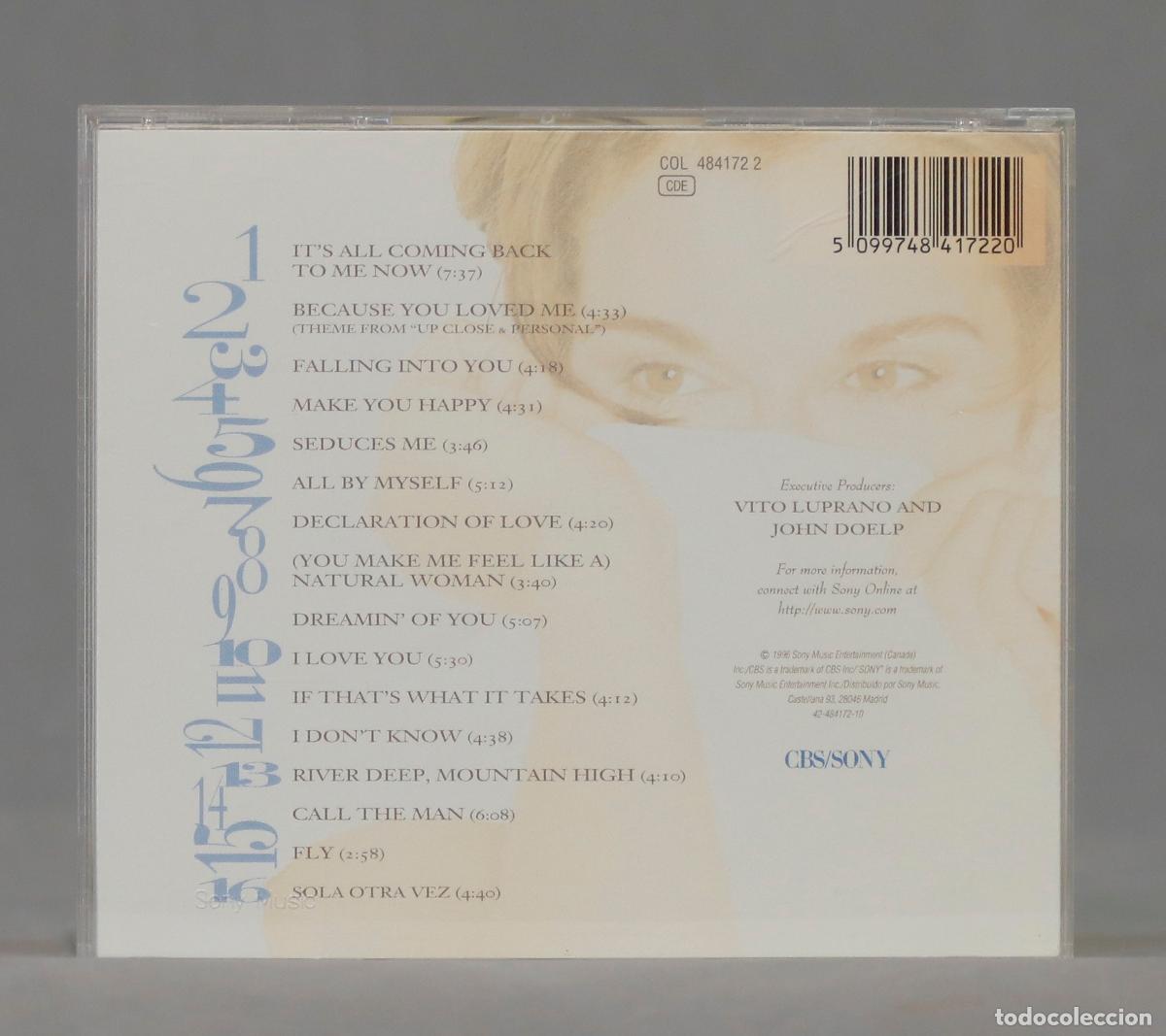 CDs de m&uacute;sica: CD. Celine Dion &ndash; Falling Into You - Foto 2