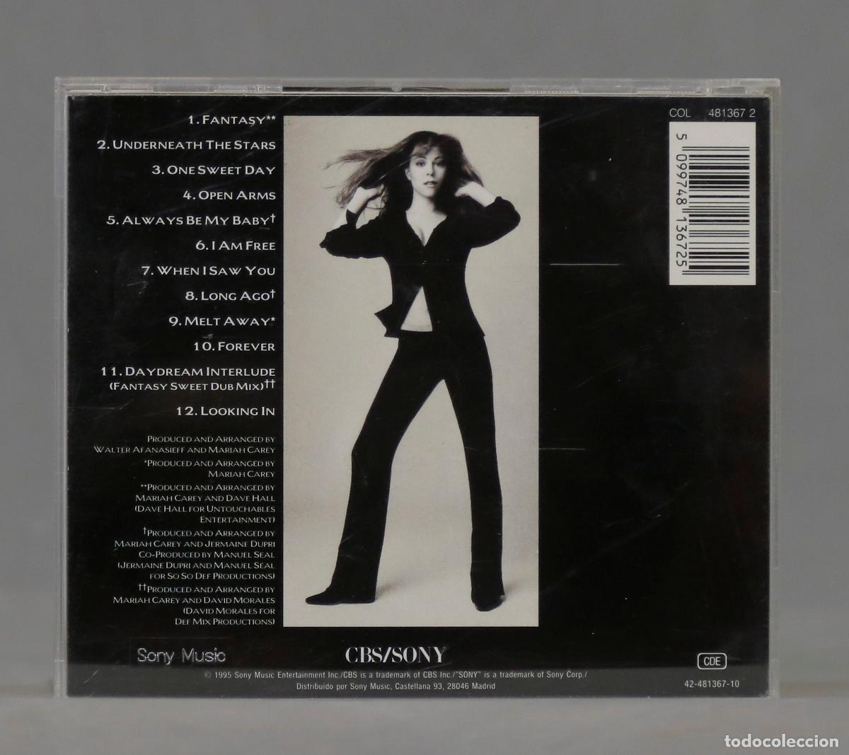 CDs de m&uacute;sica: CD. Mariah Carey &ndash; Daydream - Foto 2