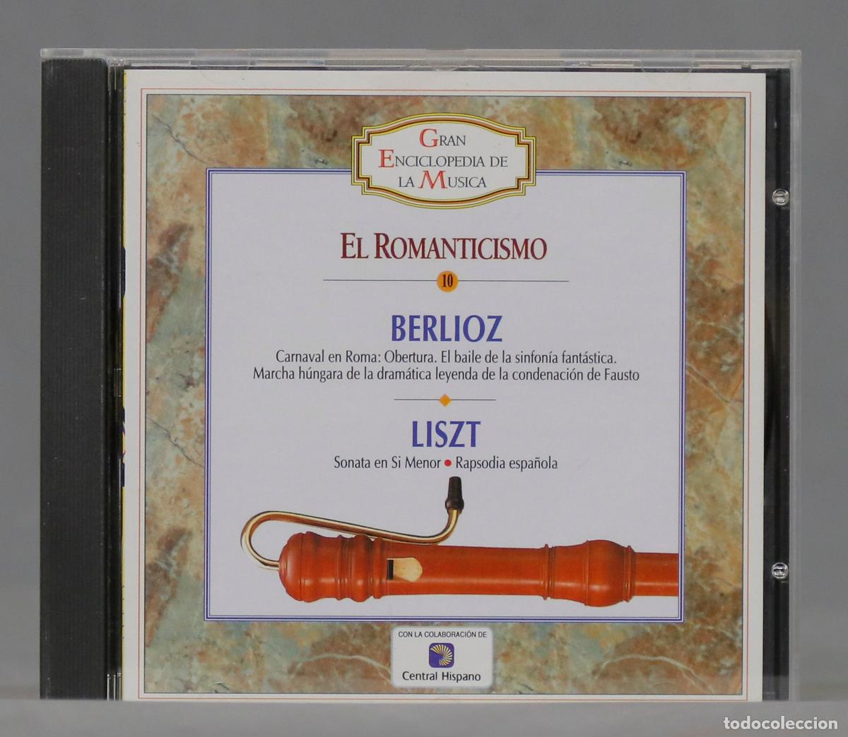 CDs de m&uacute;sica: CD. EL ROMANTICISMO. BERLIOZ. LISZT - Foto 1