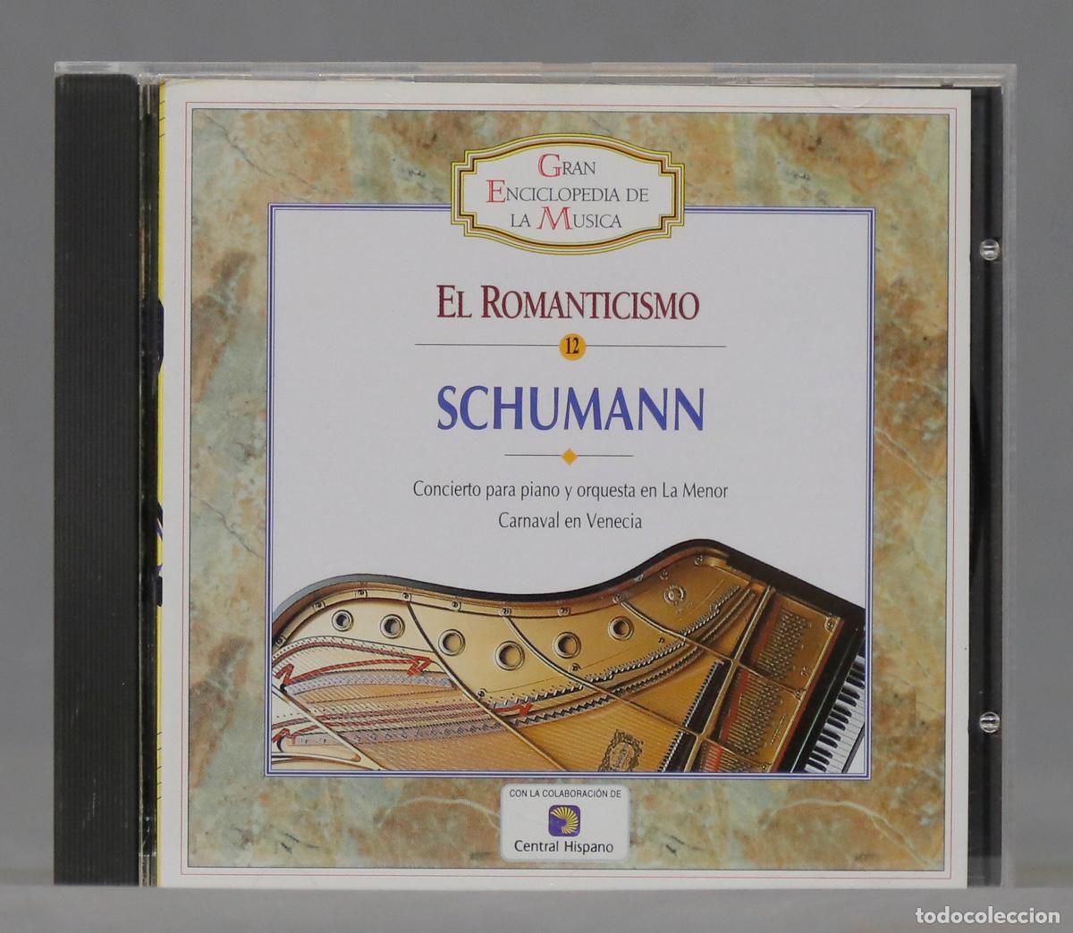 CDs de m&uacute;sica: CD. EL ROMANTICISMO. SCHUMANN - Foto 1