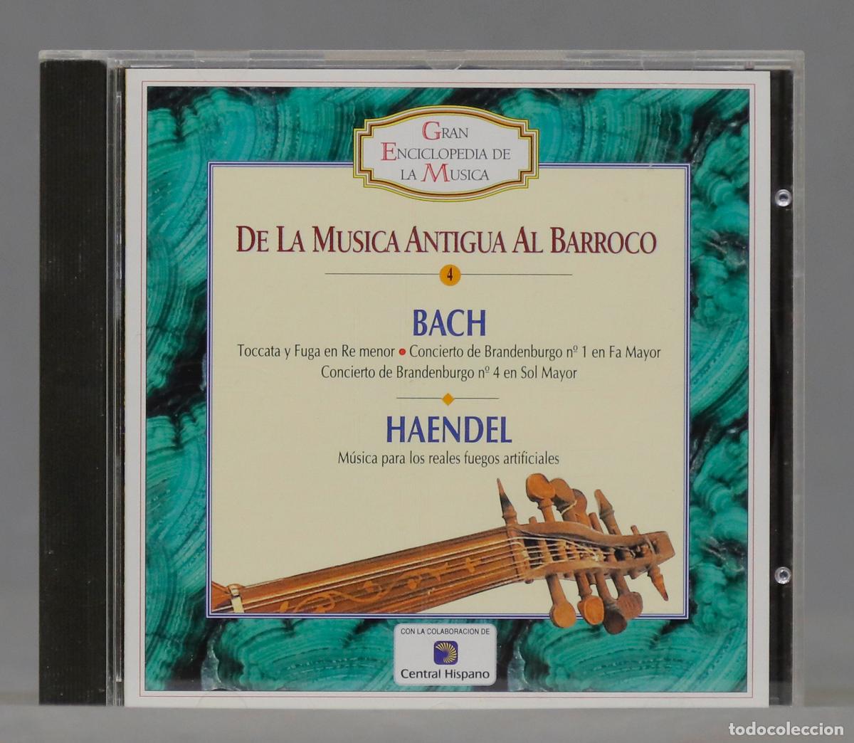 CDs de m&uacute;sica: CD. DE LA MUSICA ANTIGUA AL BARROCO - Foto 1