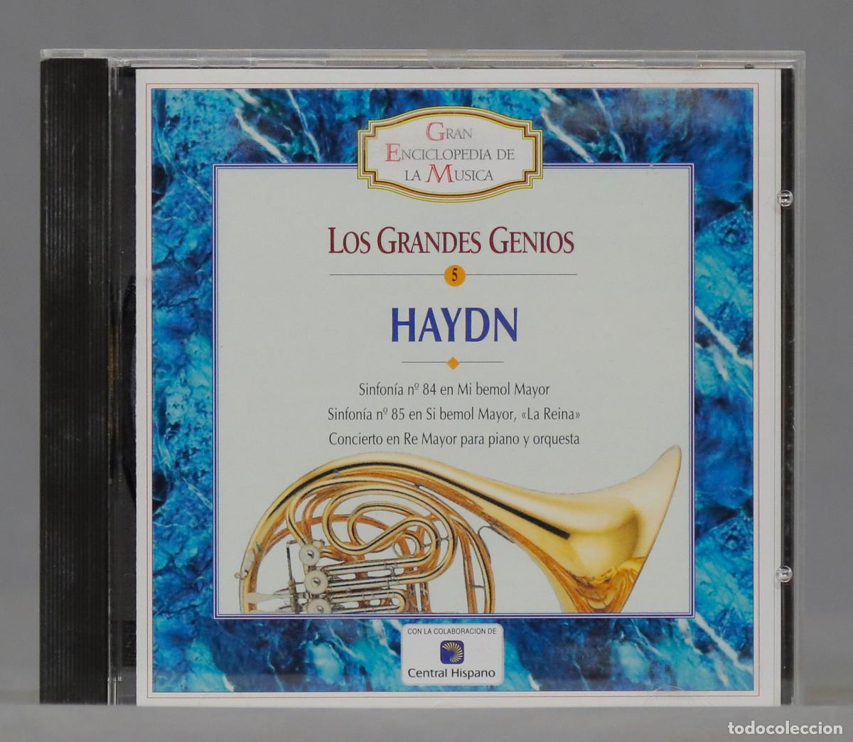CDs de m&uacute;sica: CD. LOS GRANDES GENIOS. HAYDN - Foto 1