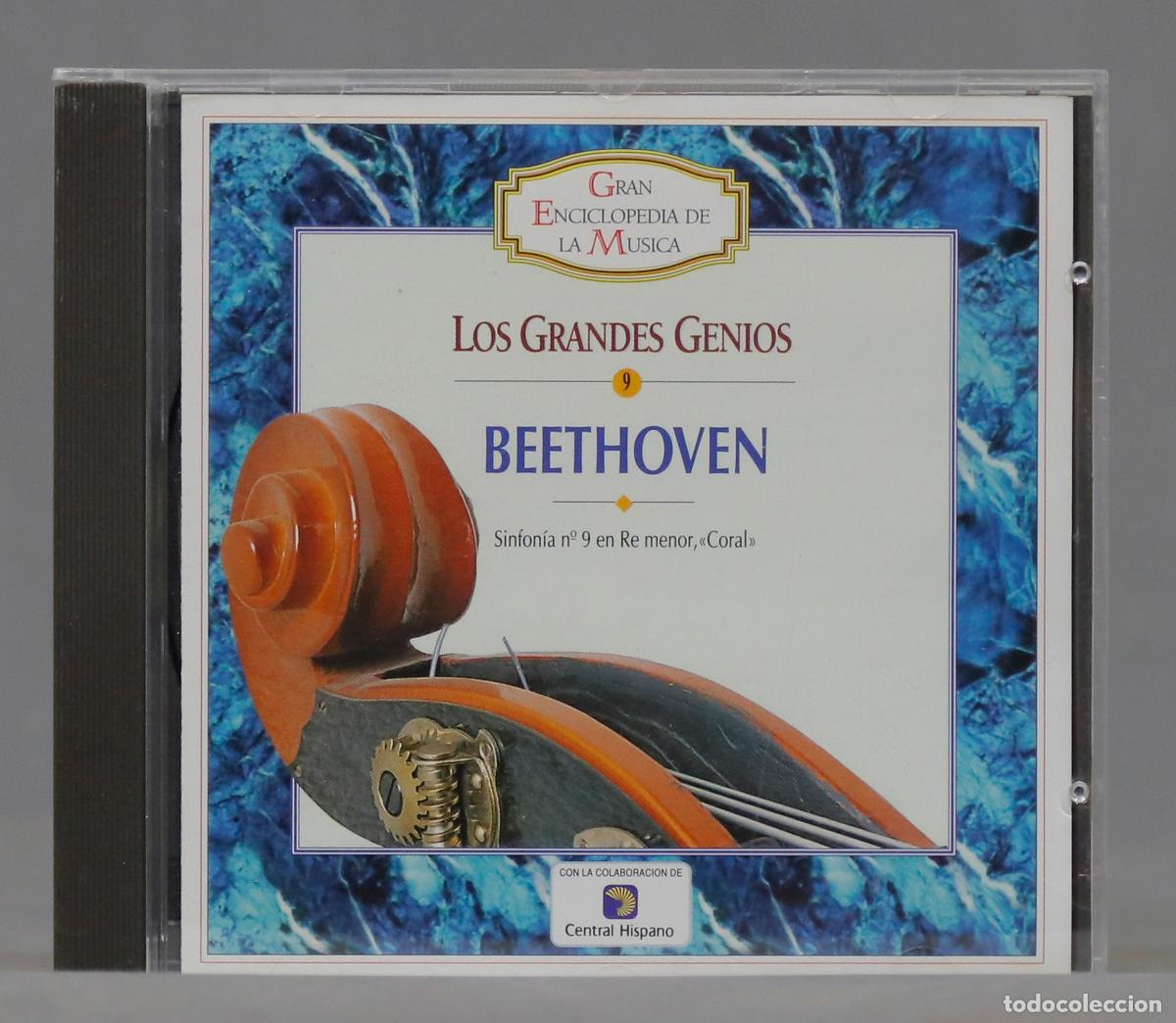 CDs de m&uacute;sica: CD. LOS GRANDES GENIOS. BEETHOVEN - Foto 1