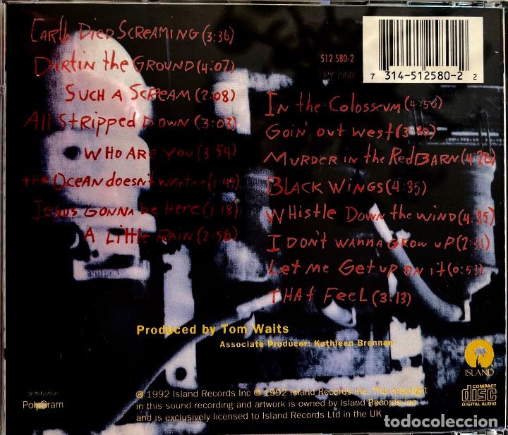 CDs de m&uacute;sica: TOM WAITS, BONE MACHINE. CD 1992 ISLAND UK - Foto 2