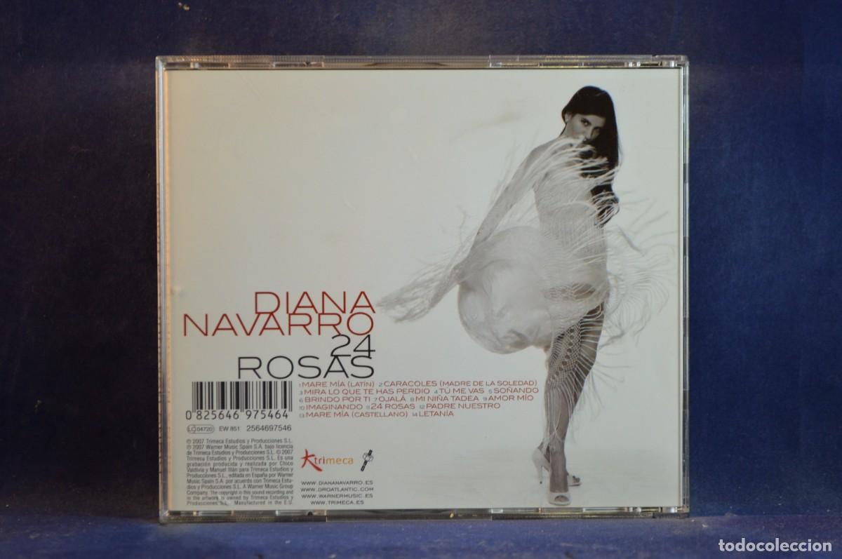 CDs de m&uacute;sica: DIANA NAVARRO - 24 ROSAS - CD - Foto 2