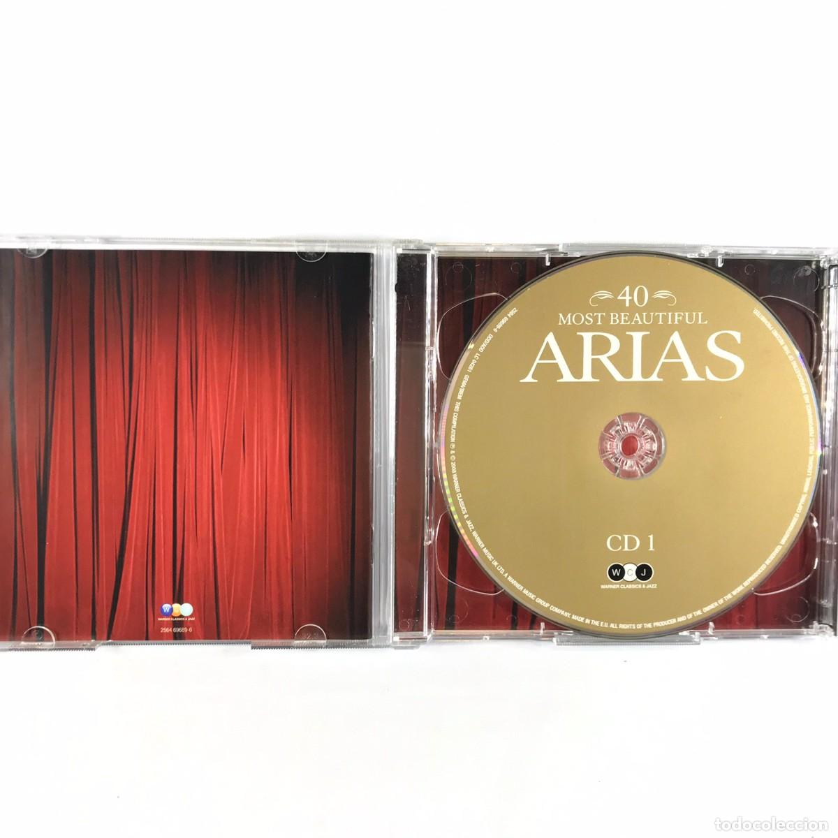 CDs de m&uacute;sica: Various ● 40 Most Beautiful Arias ● 2 x CD, Compilation - Foto 2