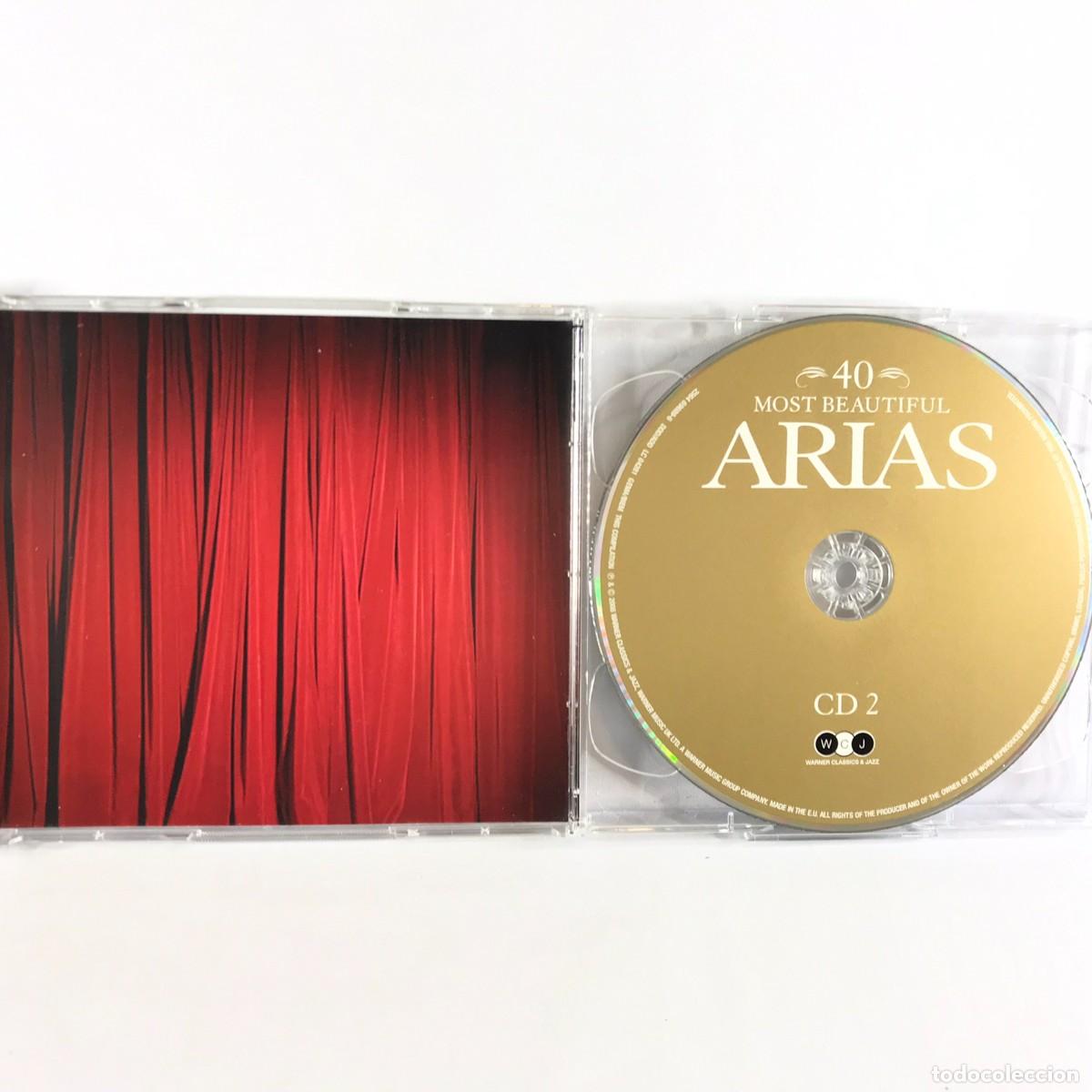 CDs de m&uacute;sica: Various ● 40 Most Beautiful Arias ● 2 x CD, Compilation - Foto 3