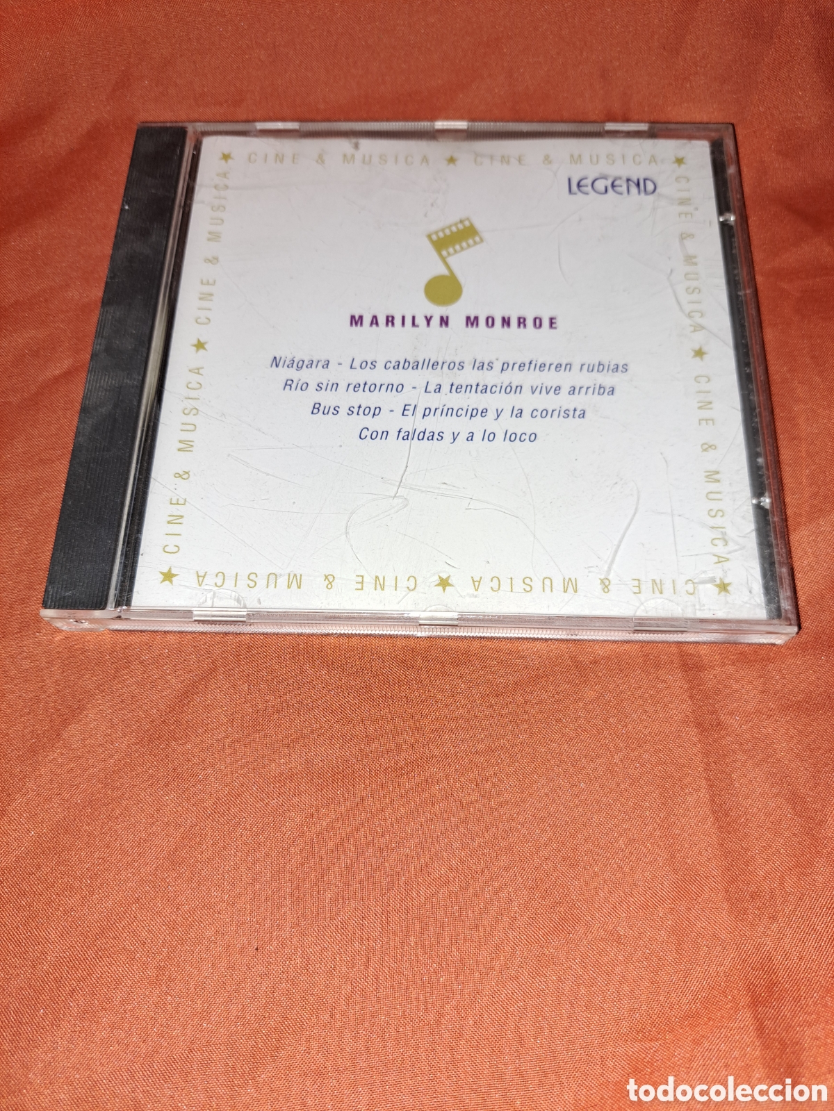 CDs de m&uacute;sica: CD MARILYN MONROE, CNE MAN&Iacute;A, LEGEND. 1993 - Foto 1