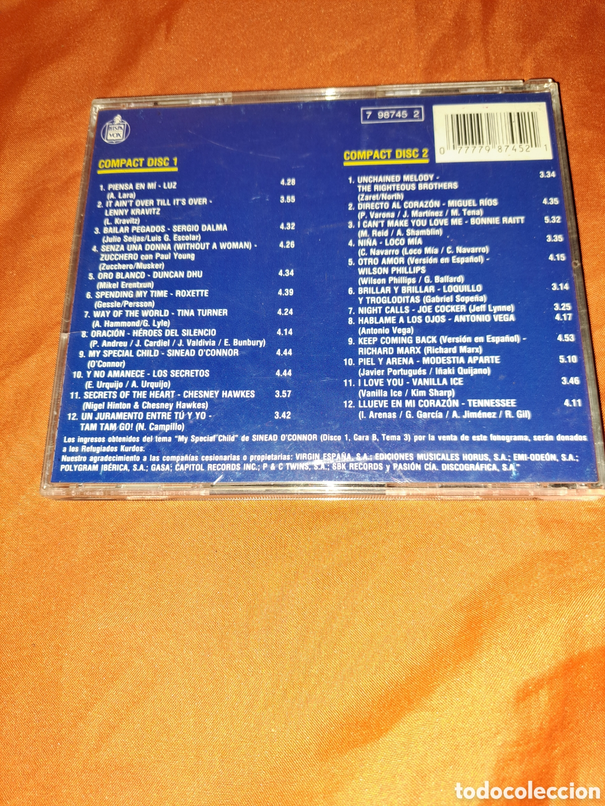 CDs de m&uacute;sica: CHARLES & EDDIE, DUOPHONIC - Foto 2
