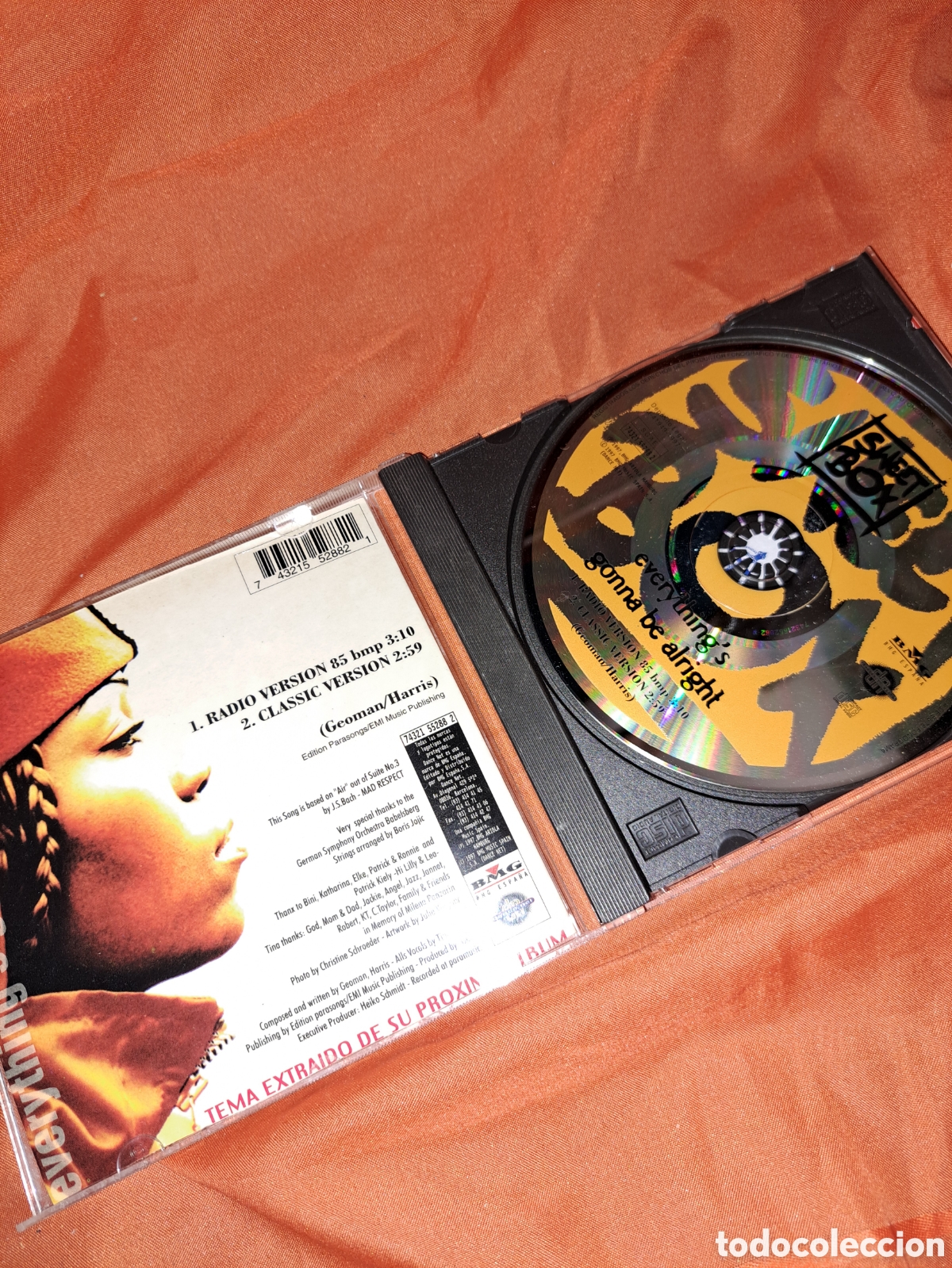 CDs de m&uacute;sica: CD SWEET BOX, EVERYTHINGS GONNA BE ALRIGHT - Foto 2