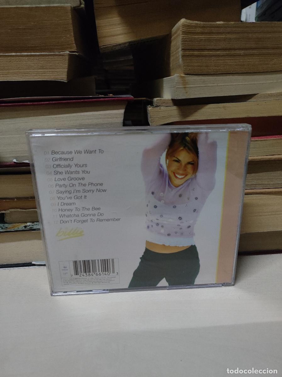 CDs de m&uacute;sica: BILLIE BECAUSE WANT TO - Foto 2