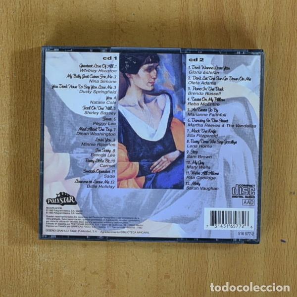 CDs de m&uacute;sica: VARIOS - ELLAS - 2 CD - Foto 2