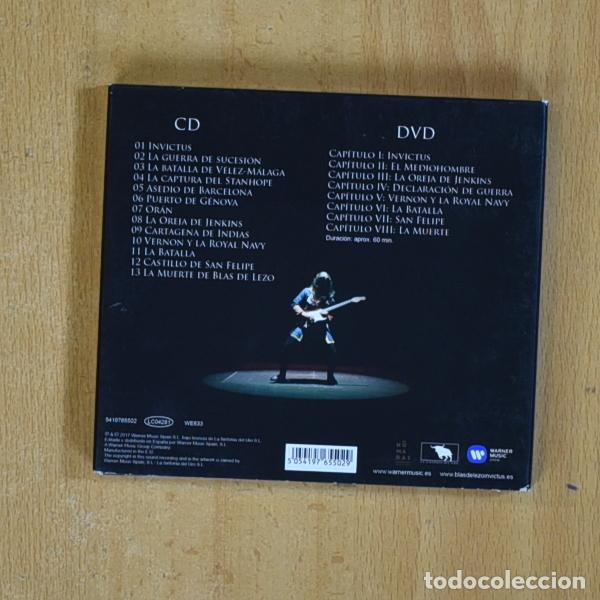 CDs de m&uacute;sica: BLAS DE LEZO - INVICTUS - CD + DVD - Foto 2