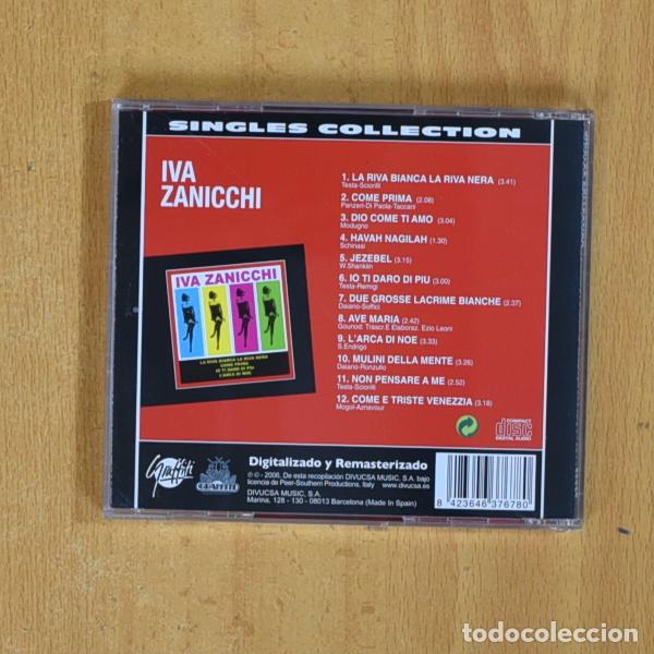 CDs de m&uacute;sica: IVA ZANICCHI - SINGLES COLLECTION - CD - Foto 2
