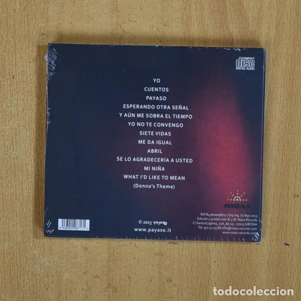 CDs de m&uacute;sica: PAYASO - ME DA IGUAL - CD - Foto 2