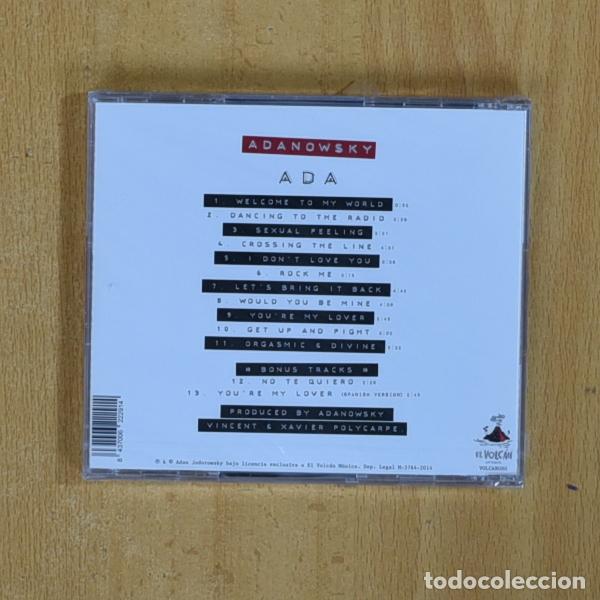 CDs de m&uacute;sica: ADANOWSKY - ADA - CD - Foto 2