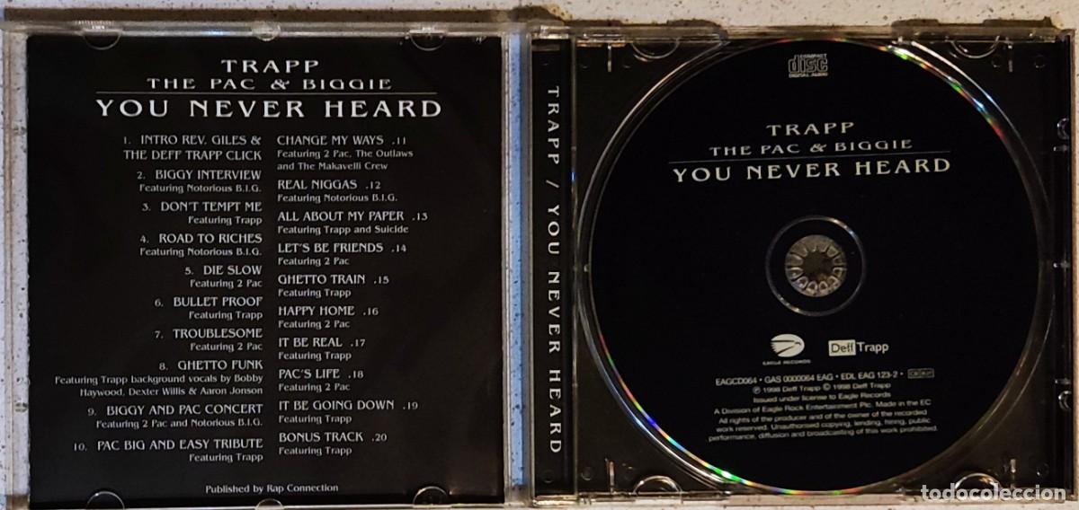 CDs de m&uacute;sica: TRAPP - YOU NEVER HEARD (CD) 1998 - 10 TEMAS - Foto 2
