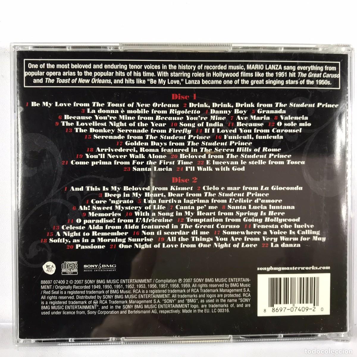 CDs de m&uacute;sica: Mario Lanza ● The Essential Mario Lanza ● 2 x CD, Compilation - Foto 4
