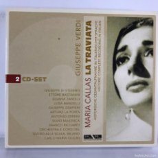 CDs de Música: MARIA CALLAS, GIUSEPPE DI STEFANO ● LA TRAVIATA ● CD, ALBUM, REISSUE, REMASTERED. Lote 381715959