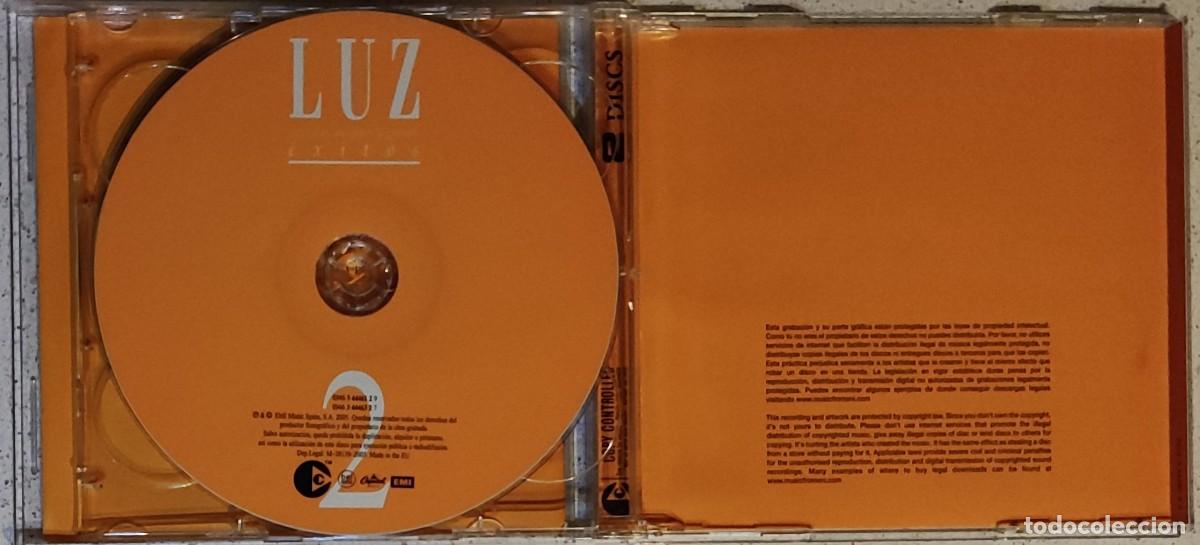 CDs de m&uacute;sica: LUZ - PEQUE&Ntilde;OS, MEDIANOS Y GRANDES EXITOS (2 CD) 2005 - Foto 3