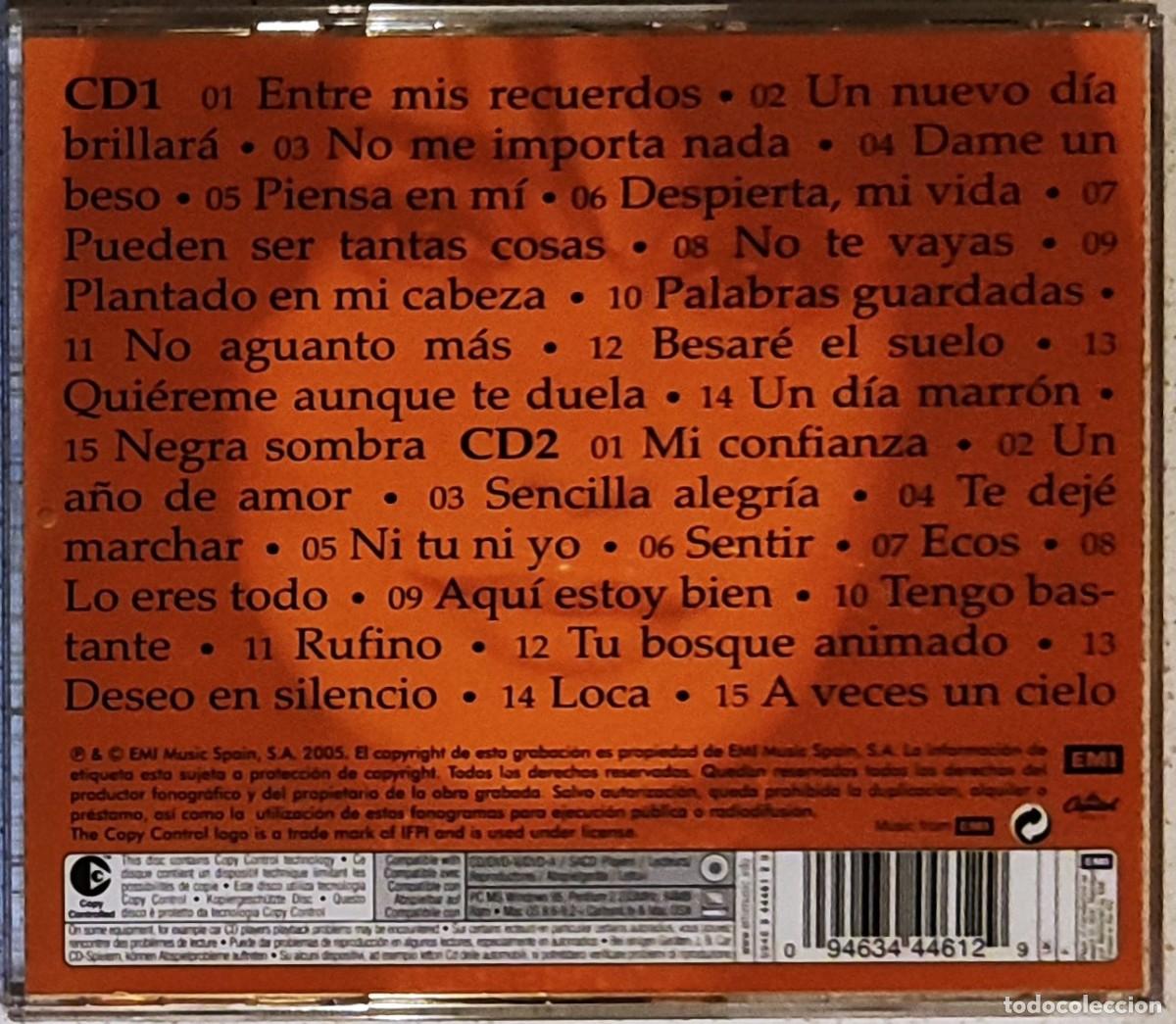 CDs de m&uacute;sica: LUZ - PEQUE&Ntilde;OS, MEDIANOS Y GRANDES EXITOS (2 CD) 2005 - Foto 4