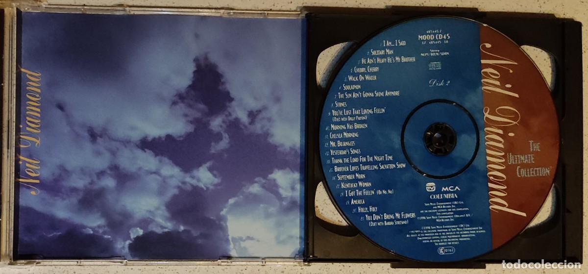 CDs de m&uacute;sica: NEIL DIAMOND - THE ULTIMATE COLLECTION (2 CD) 1996 - Foto 3