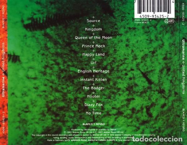 CDs de m&uacute;sica: Ultramarine &ndash; United Kingdoms - Foto 2