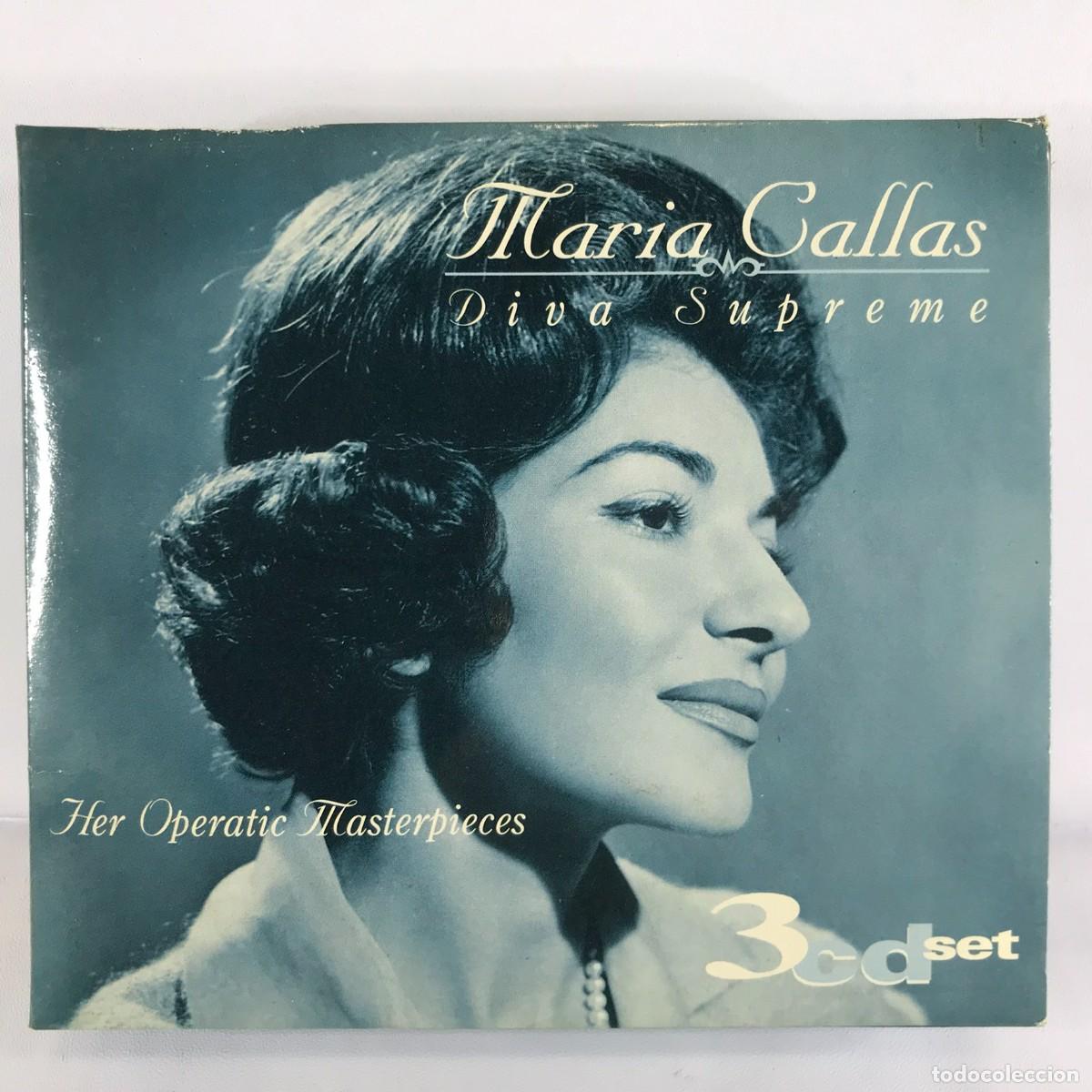 CDs de m&uacute;sica: Maria Callas ● Diva Supreme ● 3 x CD, Compilation - Foto 1