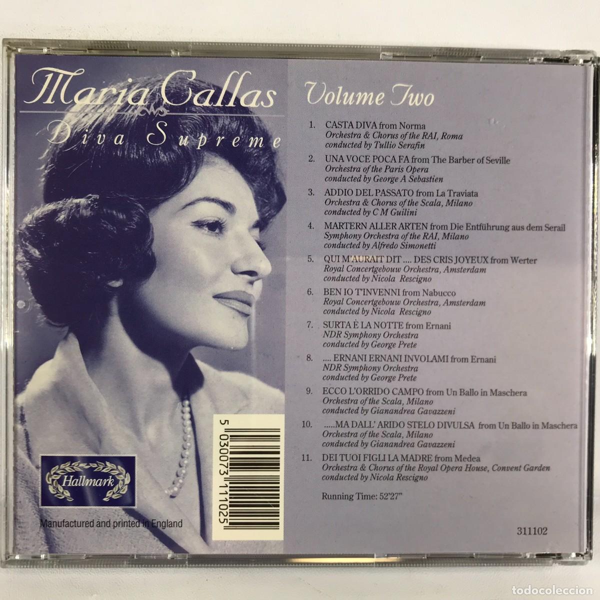 CDs de m&uacute;sica: Maria Callas ● Diva Supreme ● 3 x CD, Compilation - Foto 6