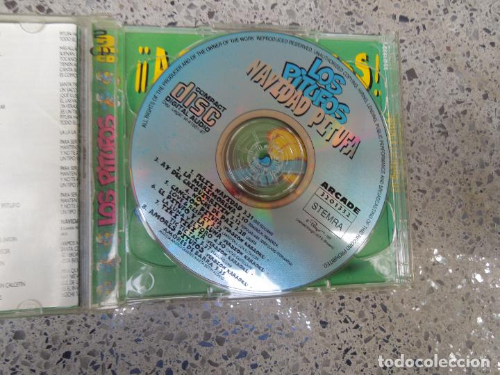 CDs de m&uacute;sica: &iexcl;&iexcl; A BAILAR PITUFOS !! 2 CD NAVIDAD PITUFA - Foto 3