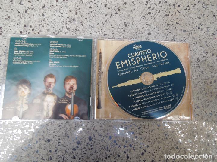 CDs de m&uacute;sica: CUATERTO EMISPHERIO -CD - QUATETS FOR OBOE & STRINGS - Foto 3