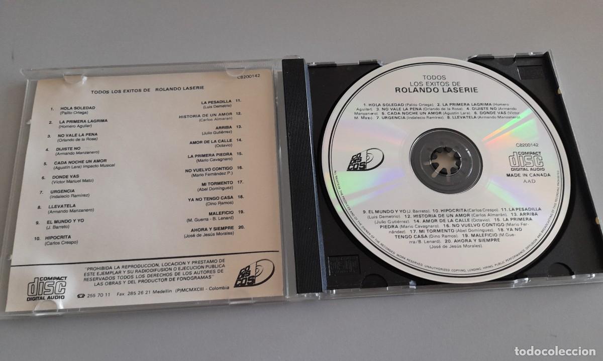 CDs de m&uacute;sica: ROLANDO LA SERIE, TODOS LOS EXITOS - CD - Foto 3