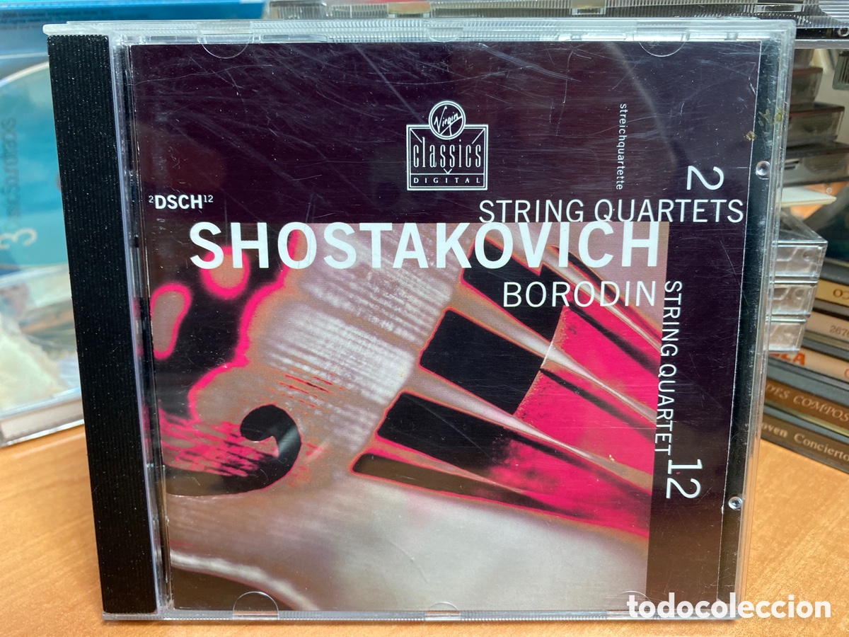 CDs de m&uacute;sica: Shostakovich - Borodin String Quartet - String Quartets 2 & 12 (CD, Album) - Foto 1