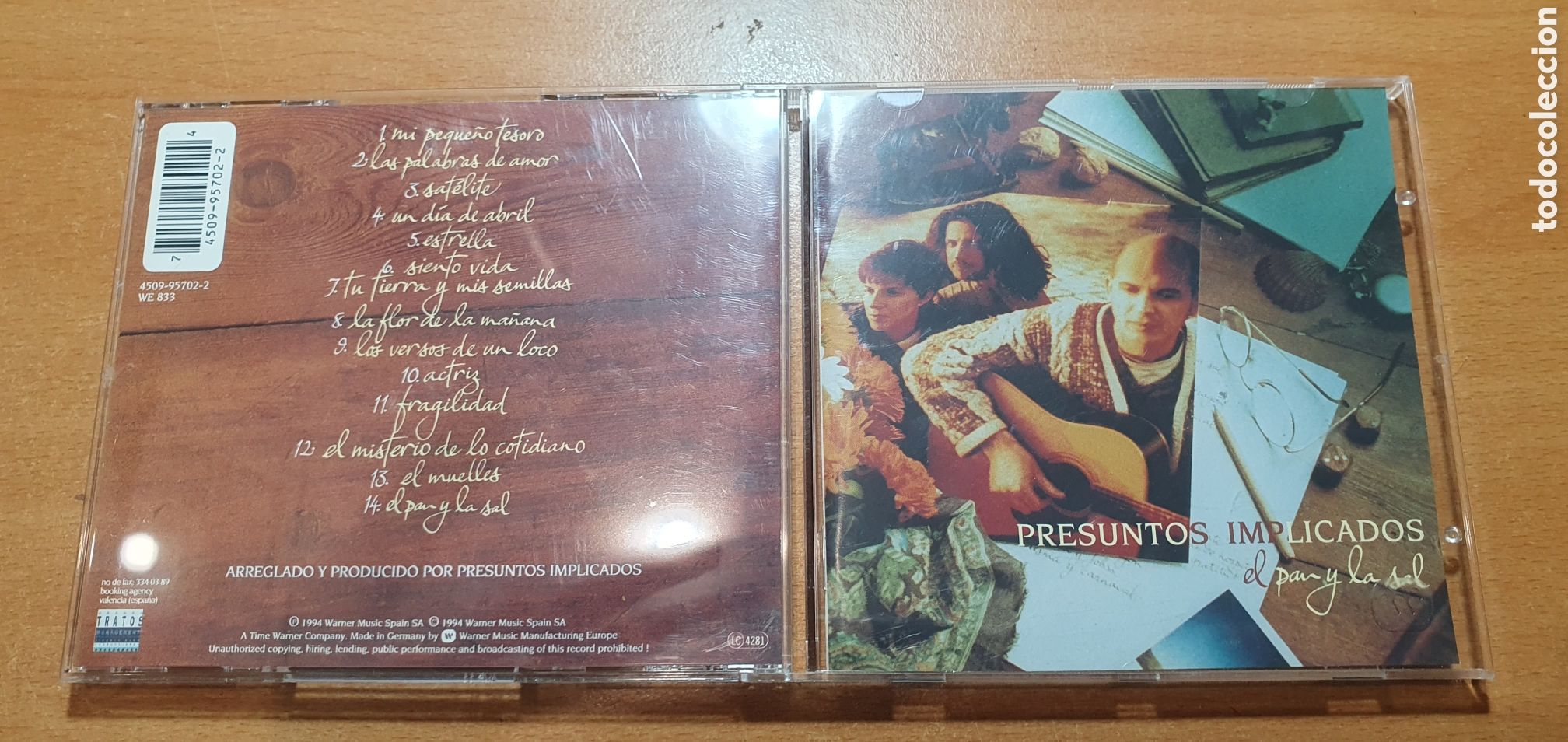 CDs de m&uacute;sica: CD presuntos implicados el pan y la sal - Foto 1