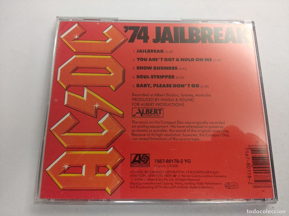 CDs de m&uacute;sica: AC/CD/74 JAILBREAK/CD METAL. - Foto 3