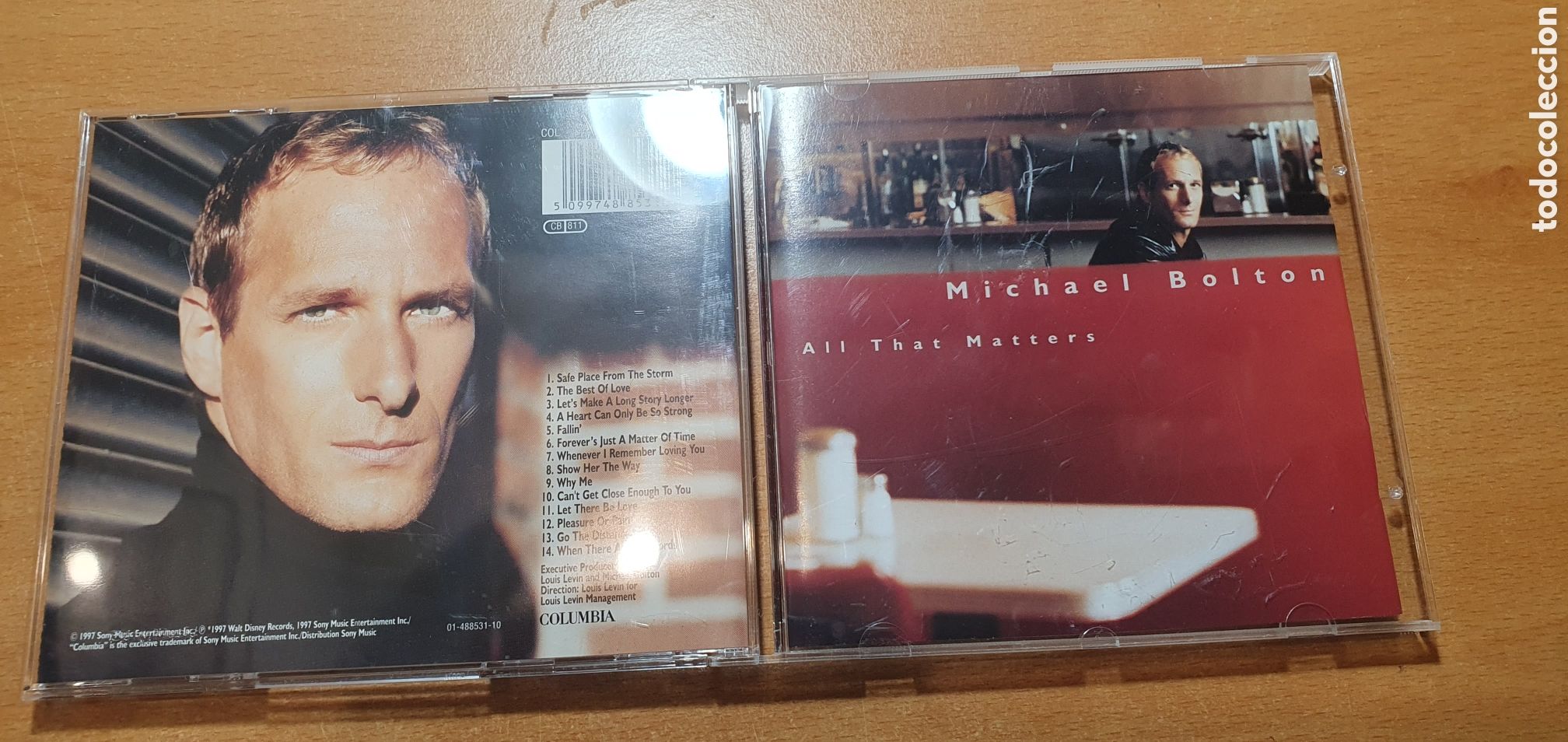 CDs de m&uacute;sica: CD Michael Bolton all Thatcher matters - Foto 1