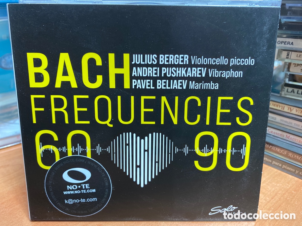 CD de M&uacute;sica: Julius Berger, Andrei Pushkarev, Pavel Beliaev - Bach Frequencies 60-90 (CD, Album) *Precintado*