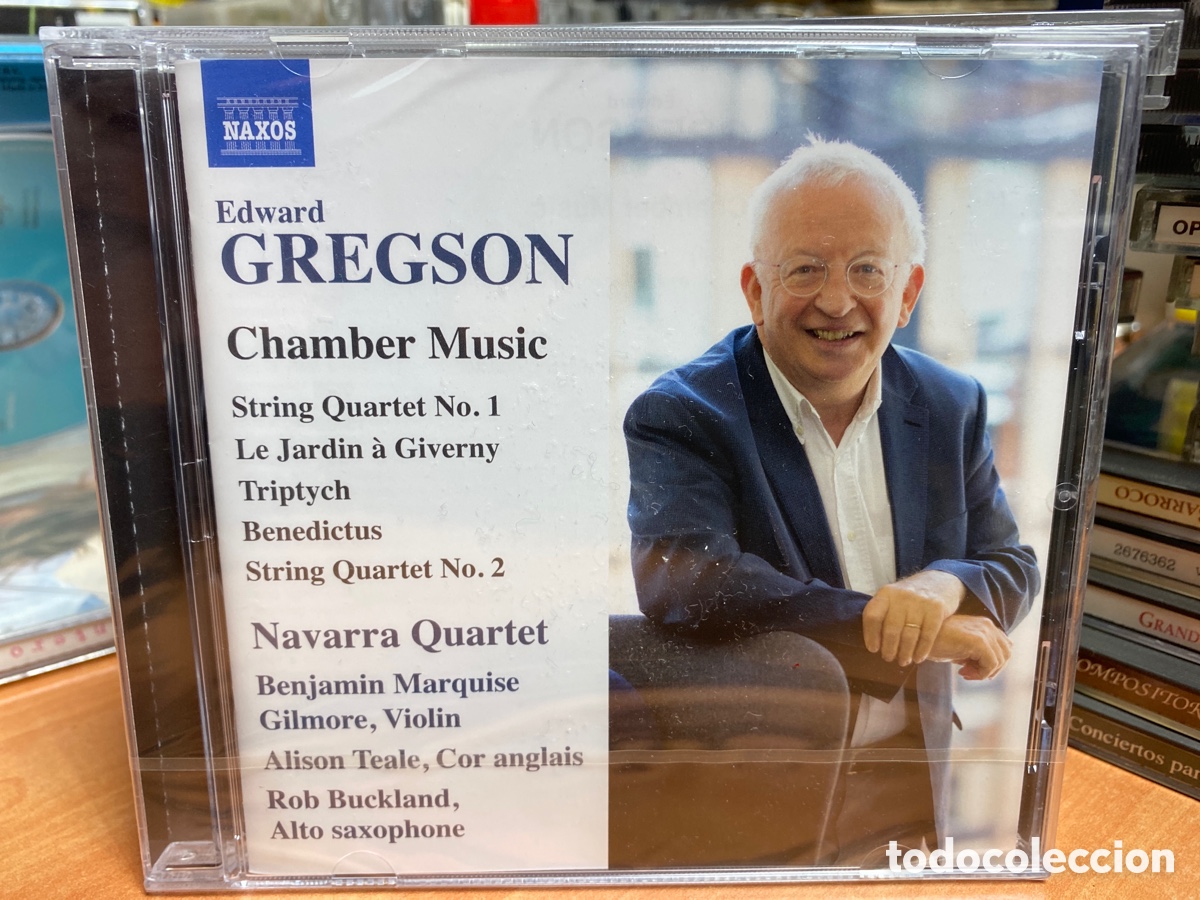 CDs de m&uacute;sica: Edward Gregson, Navarra String Quartet - Chamber Music (CD, Album) *Precintado*