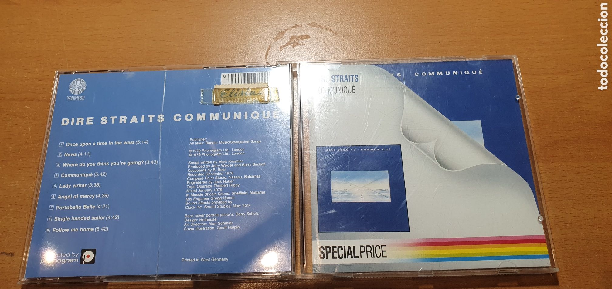 CDs de m&uacute;sica: CD dir&eacute; Straits communique - Foto 1