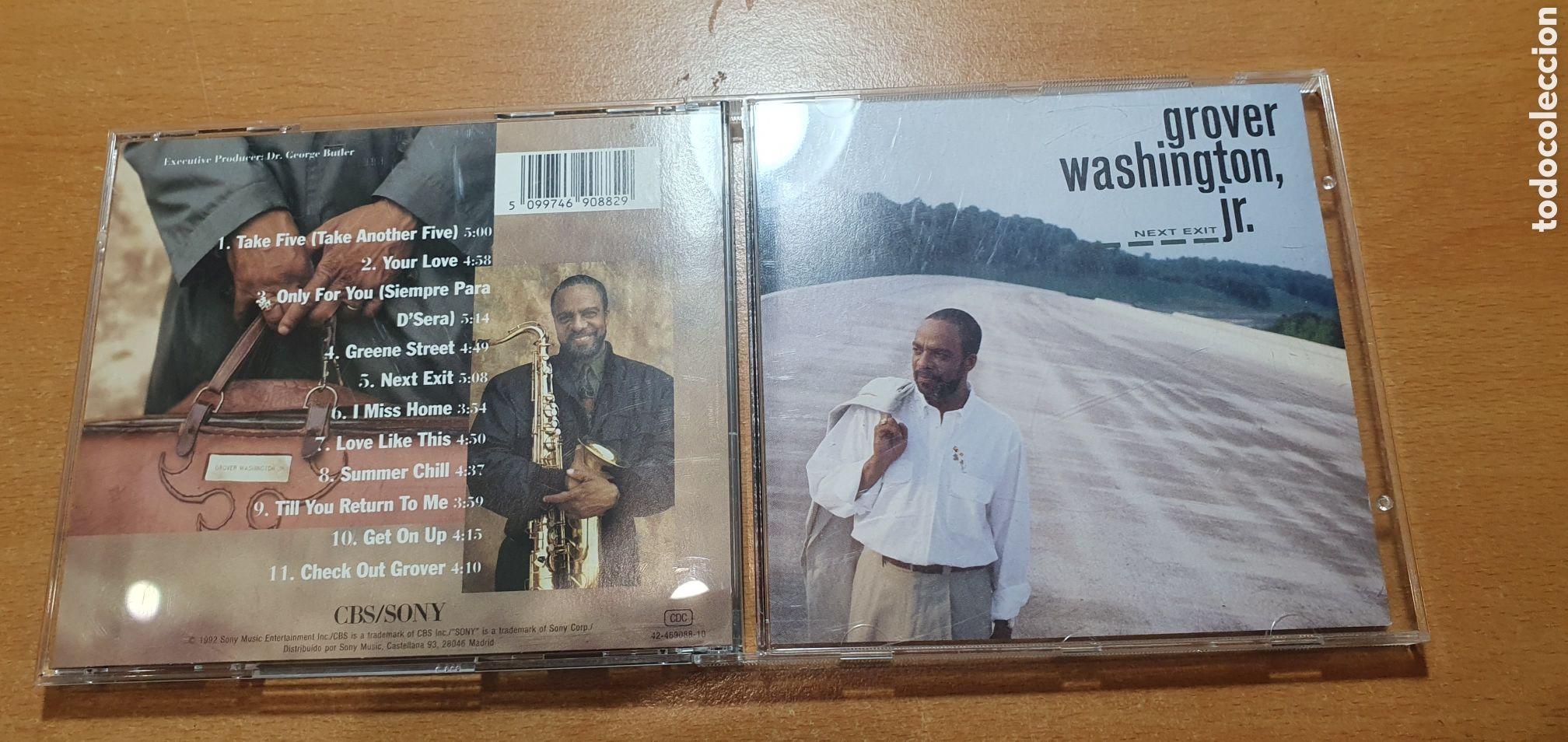 CDs de m&uacute;sica: CD griver Washington Jr. Next exit - Foto 1