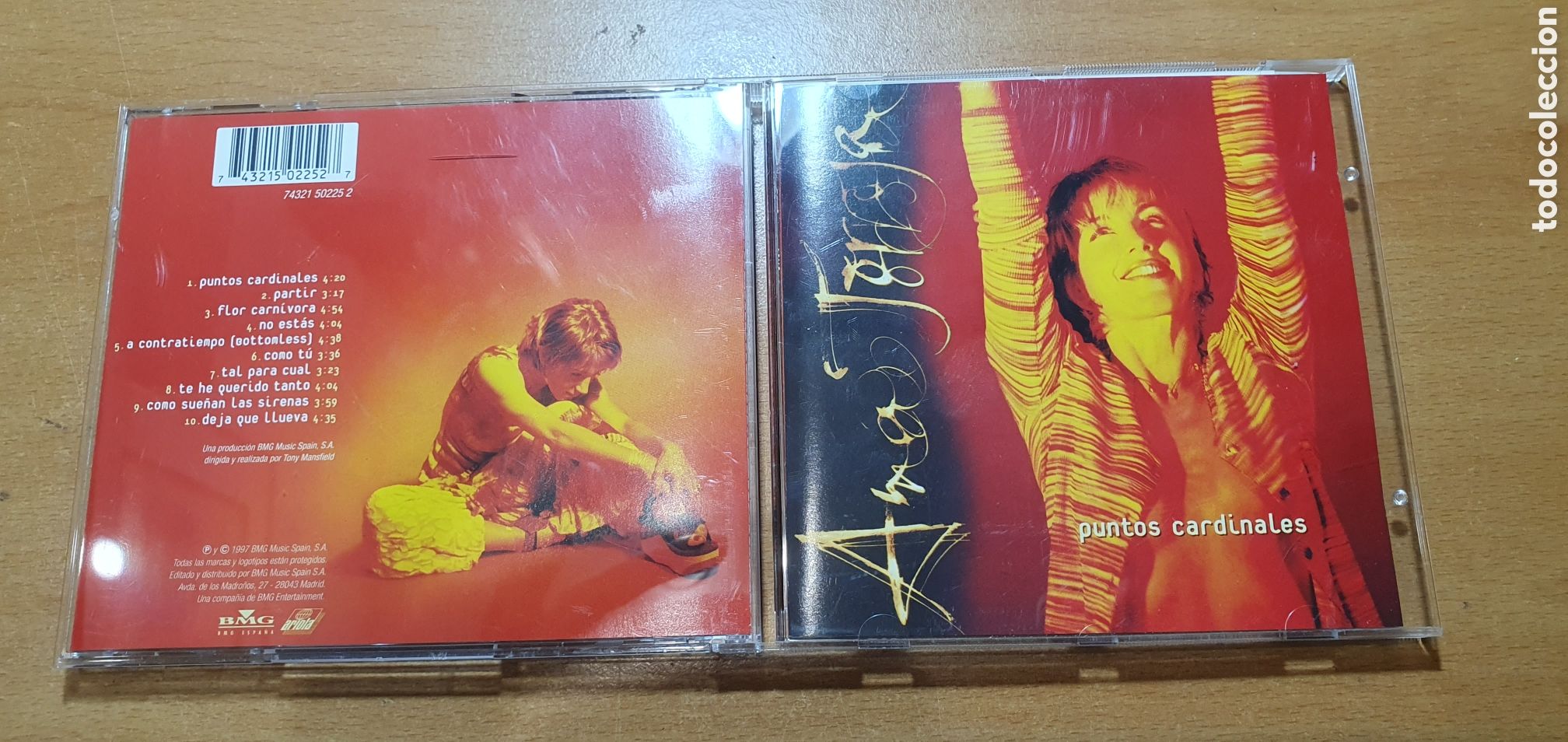 CDs de m&uacute;sica: CD ana toroja puntos cardinales - Foto 1