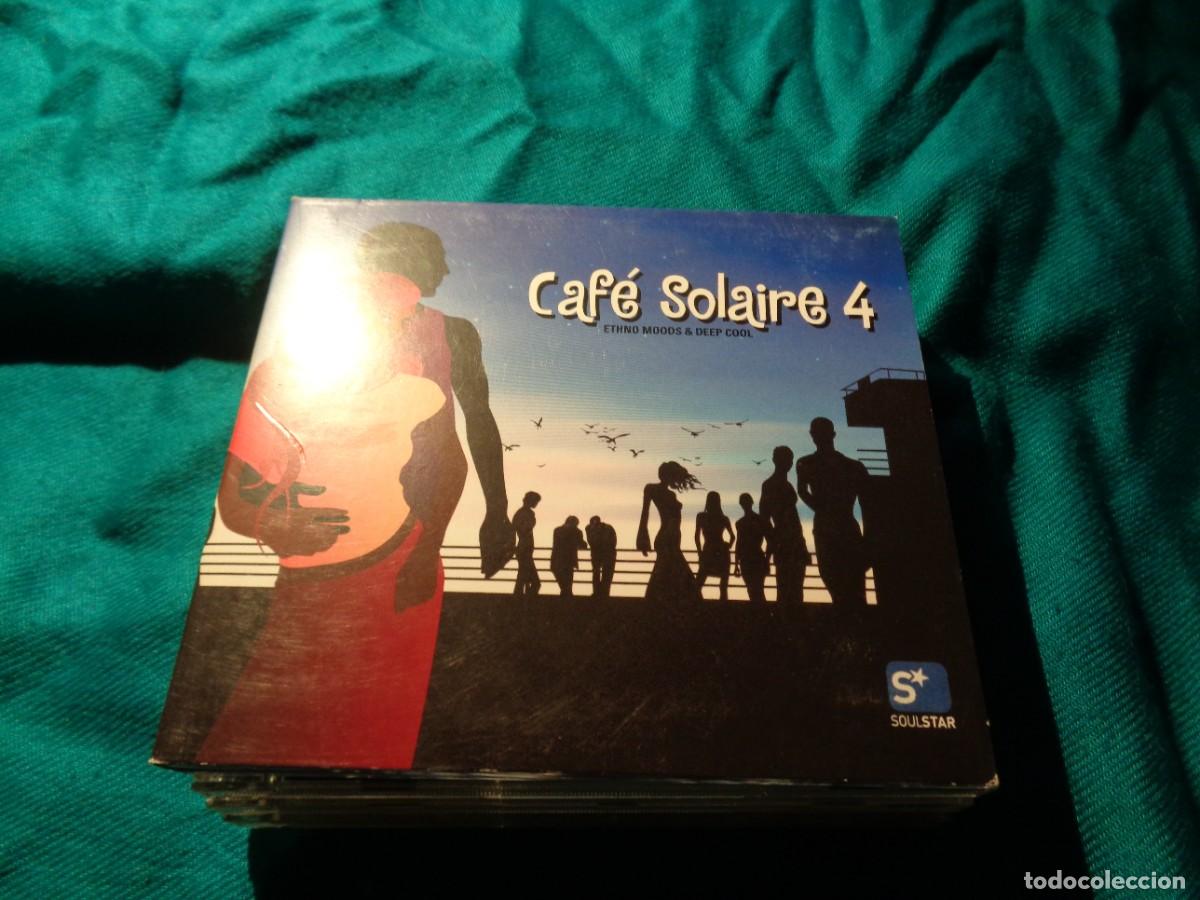 CDs de m&uacute;sica: CAFE SOLAIRE 4. ETHNO MOODS & DEEP COOL. 2 CD&acute;S (#)