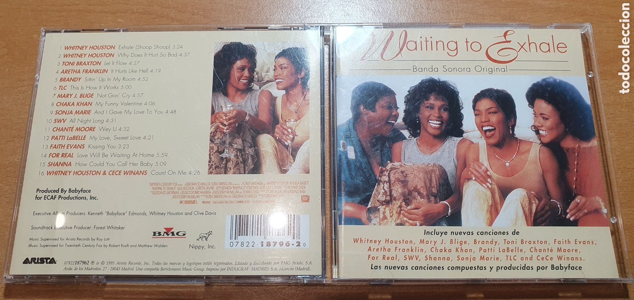 CDs de m&uacute;sica: CD waiting to exhale - Foto 1