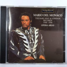 CDs de Música: MARIO DEL MÓNACO ● RARE HMV & LONDON ● CD ALBUM. Lote 381858324