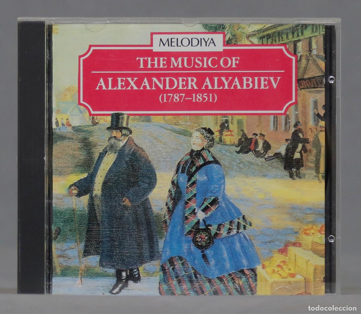 Music CDs: CD. Music of Alexander Alyabyev