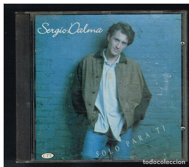 CDs de m&uacute;sica: SERGIO DALMA - SOLO PARA TI - CD 1993 - Foto 1