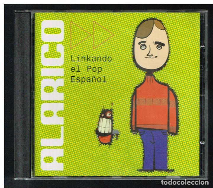 CDs de m&uacute;sica: ALARICO - LINKANDO EL POP ESPA&Ntilde;OL - CD 2002 - Foto 1