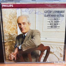 CDs de Música: GUSTAV LEONHARDT - CLAVICHORD RECITAL (CD, ALBUM) FIRMADO POR GUSTAV LEONHARDT