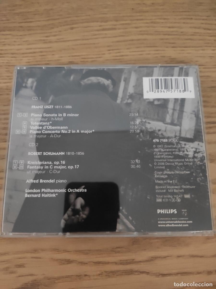 CDs de m&uacute;sica: LISZT SCHUMANN ALFRED BRENDEL - Foto 2