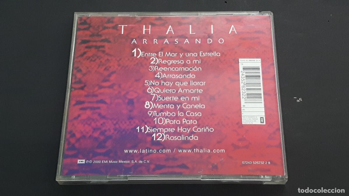 CDs de m&uacute;sica: CD THALIA - ARRASANDO - 2000 - Foto 3